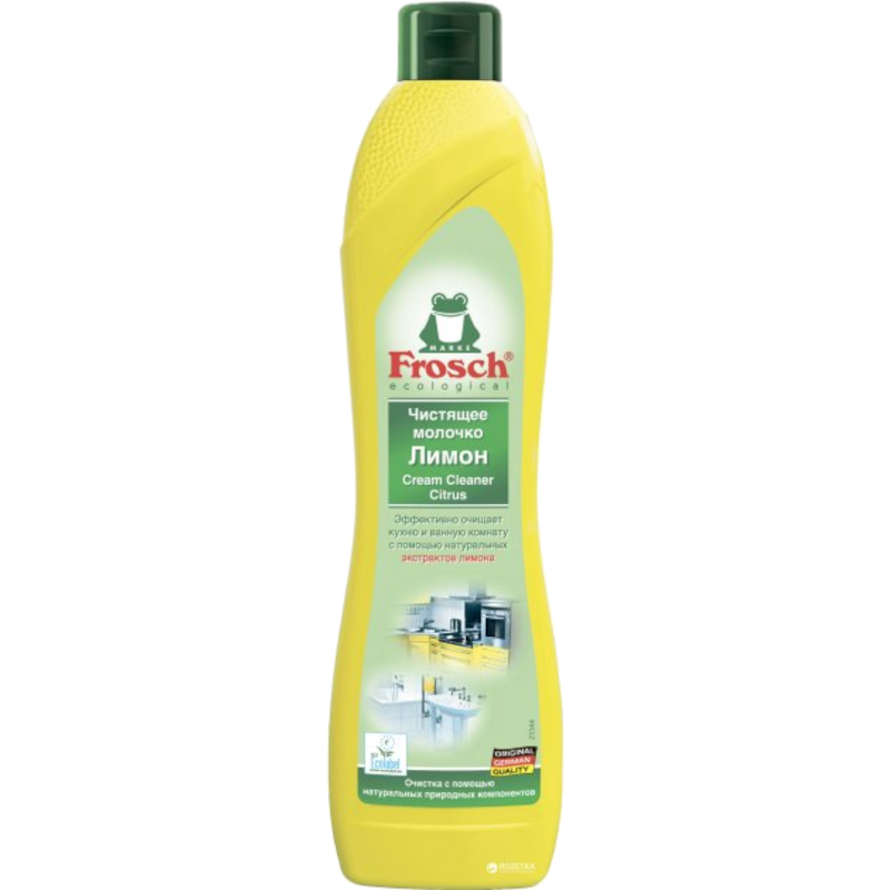 Засіб для кухні FROSCH Молочко для чищення лимон, 400мл